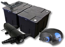 SunSun Filter Kit for 60000L Pond with 36W Pond Clarifier and 100W ECO Pump