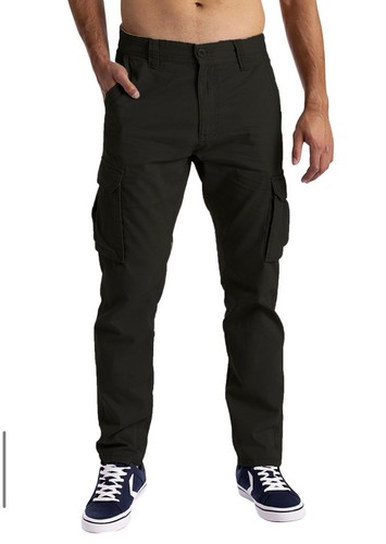 Mens Tactical Cargo Pants - Outdoor Hiking, Work, Combat Pants with 6 Pockets - Picture 3 of 3
