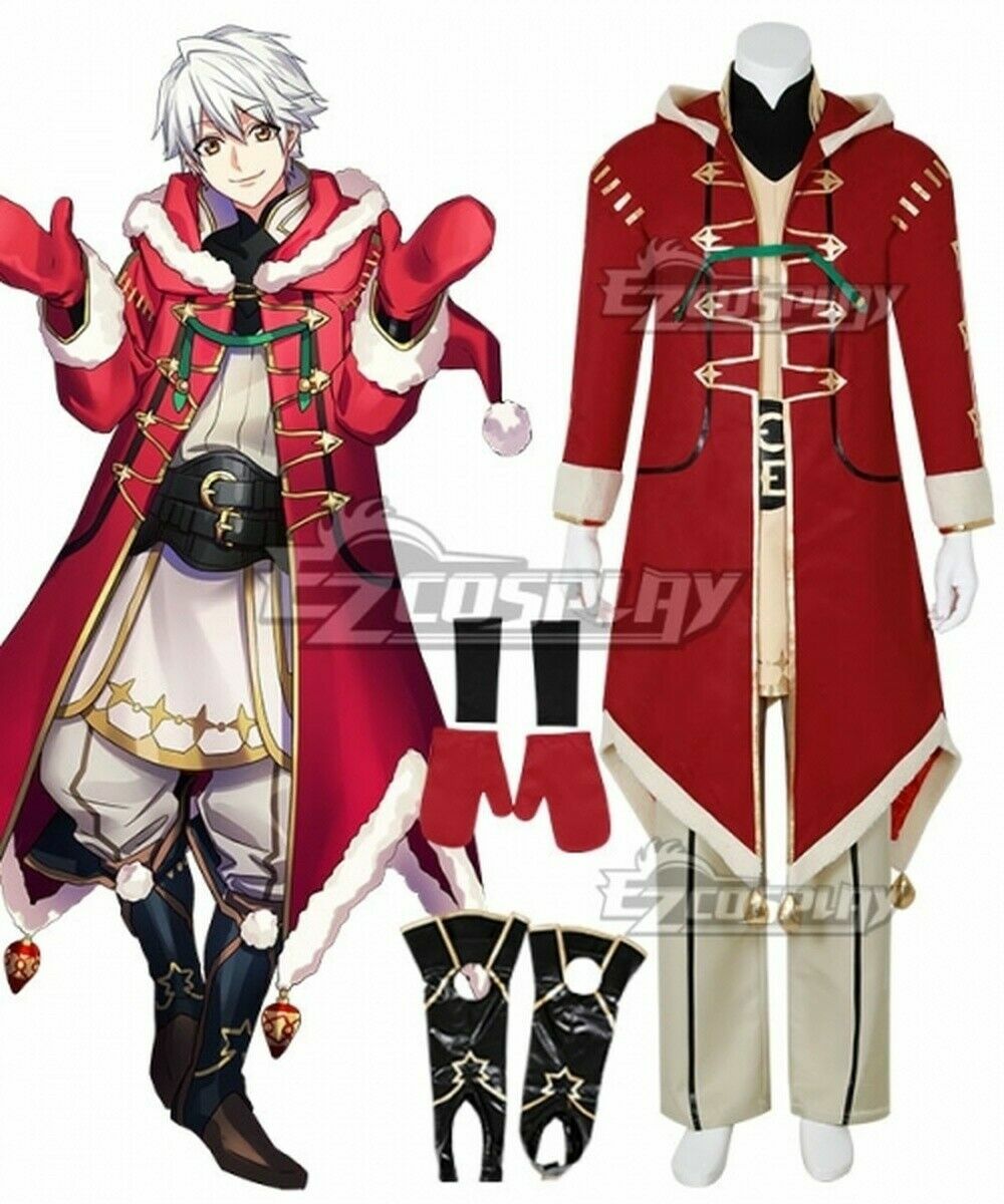 Fire Emblem Heroes Robin Christmas Cosplay Costume:00 2022, WYPRZEDAŻ