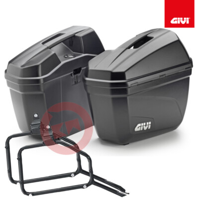 KIT SEITENKOFFER GIVI E22 + RAHMEN PL170 HONDA XL 1000 V VARADERO 2003-2006