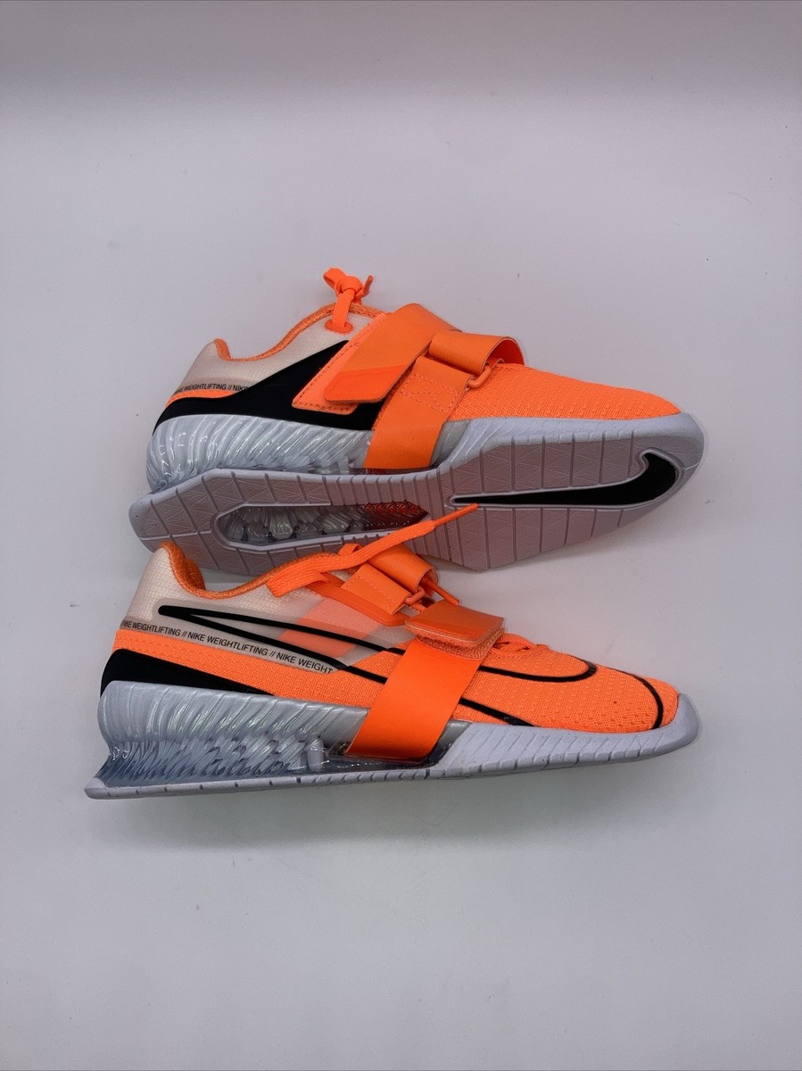 NIKE ROMALEOS 4 ロマレオス4 オレンジ Nike Romaleos 4 Weightlifting Shoes Total Orange Black White
