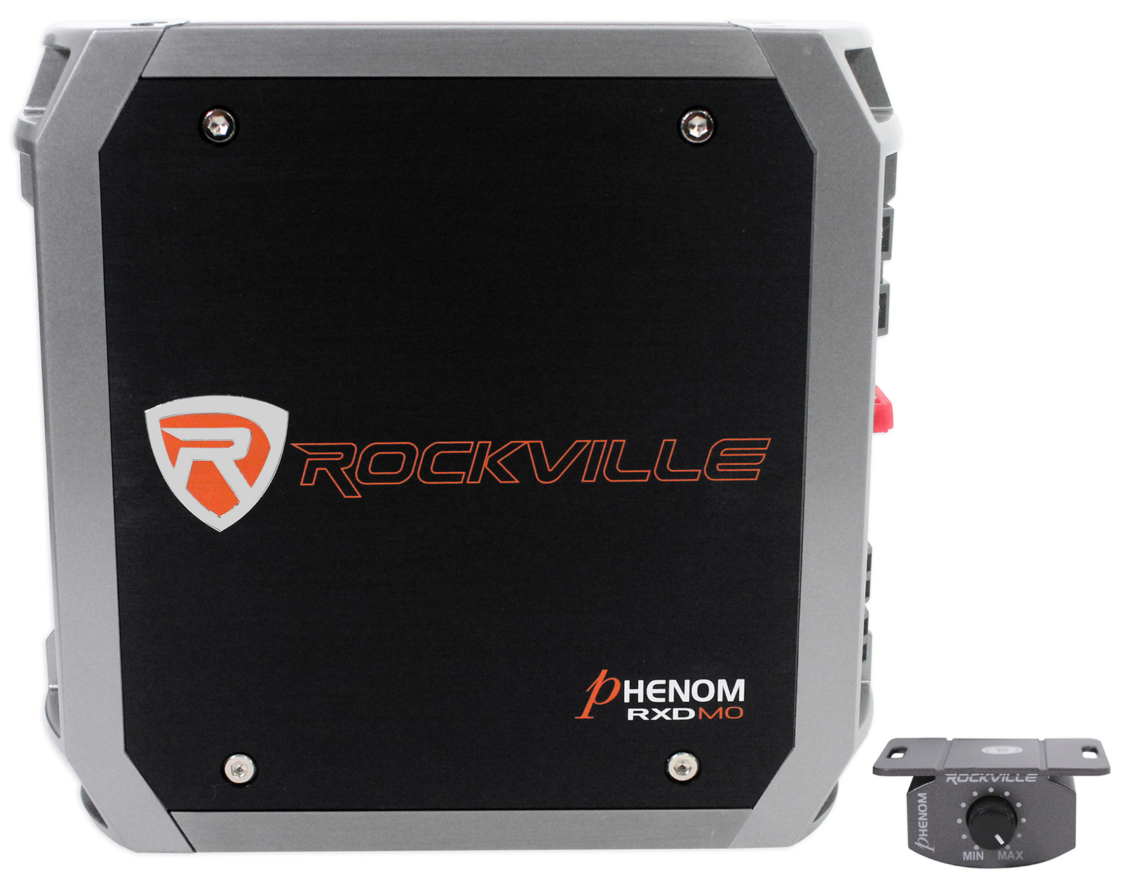 Rockville RXD-M0 1200 Вт Пиковый 300 Вт Динамосертифицированный Монофонический усилитель RMS на 1 Ом Комплект усилителей