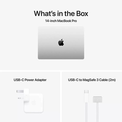 Apple MacBook Pro M4 Pro 14'' 24GB RAM 512GB SSD Silver 12/16 Core VAT MX2E3B/A - Photo 12/14