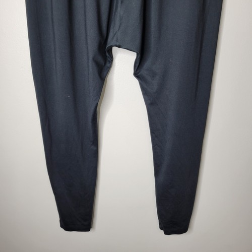 Nike S Flow Lux Loose Fit Black Tie Front Dropped Crotch Active Leggings - 第 8/10 張圖片