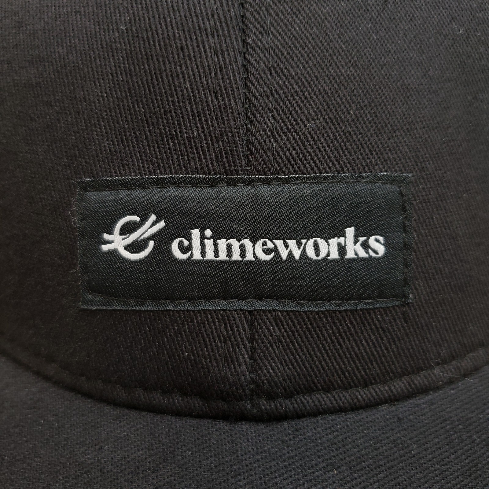 Climeworks Logo Hat Cap Strap Back Black Cotton C… - image 2