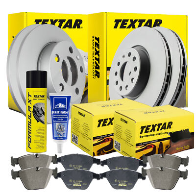 Textar Bremsensatz + Plastilube + Bremsenreiniger Opel Vivaro X83 305mm Vorn 280