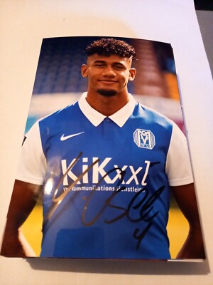 Signiertes Foto Yannick Osee SV Meppen NEU (2)
