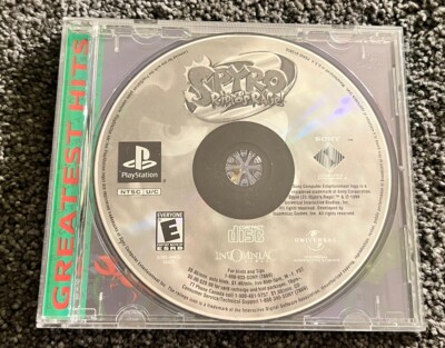 Spyro 2 Ripto's Rage (Sony PlayStation 1 PS1 PSX) Greatest Hits w/Case No Manual