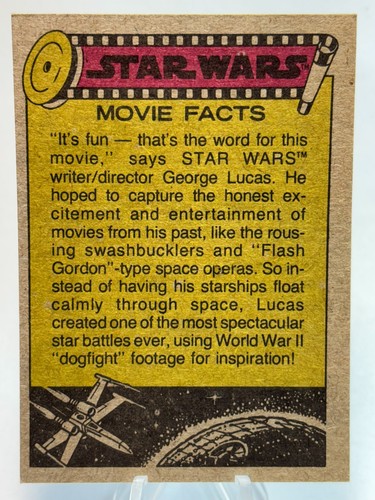 1977 Topps Star Wars Movie Cards Blue 1st Series High Grade PSA Vader Luke Leia - Picture 176 of 235