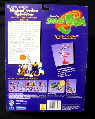 Space Jam Set of 4 Figs New 1996 Michael Jordan, Barkley