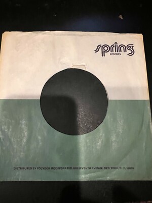 Spring Records Spring Records Company Sleeve VG+ (Sleeve Only) | eBay