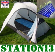 Lightweight 2 Person Camping Tent - Backpacking - 3 Season Tent - GREY:  2.70kg