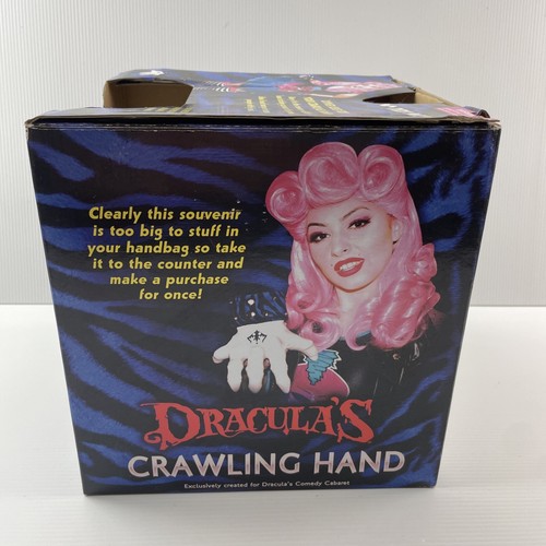 Dracula’s Crawling Hand Horror Collectable Toy RARE NOT WORKING - Picture 12 of 13