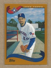 2002 Topps Traded and Rookies Jay Powell Texas Rangers SP T2