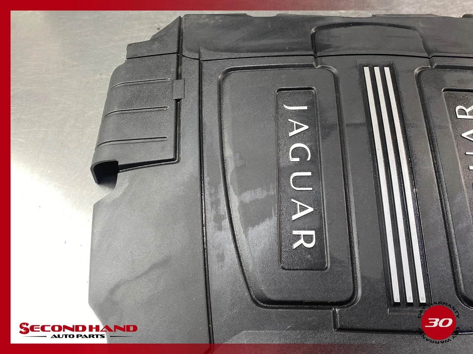 Jaguar XE XF XFR XJ XJL F-PACE 3.0 5.0 2010-2023 TAPA MOTOR OEM Foto 3 de 4