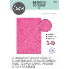 Sizzix 3D Textured Impressions By Kathrin Breen Mark Making Hearts