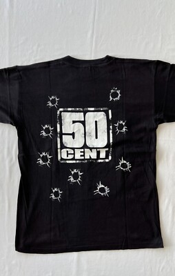 Vintage 2003 50 Cent Get Rich or Die Tryin' Rap Hip Hop Promo T
