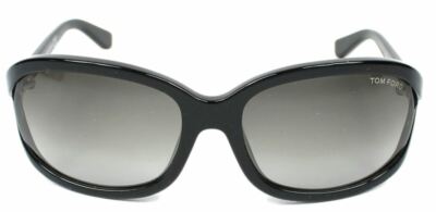 Tom Ford VIVIENNE 278 01B Shiny Black / Gray Sunglasses TF278-01B