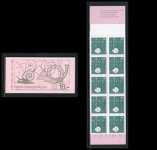 Sweden Scott #1468a MNH BKLT Ramshorn Snail Posthornssn�cka CV$9+ 423817