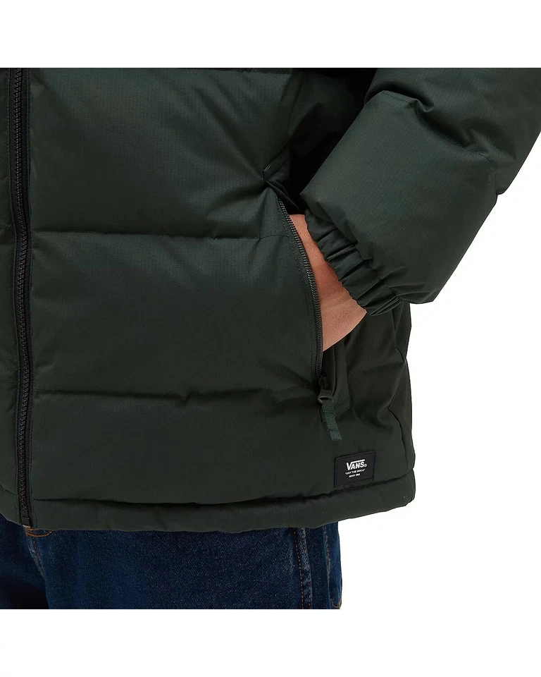 Vans Mens Puffer Jacket / Blue Jay Mte-1 / Dark Green / RRP £160 - Image 3 of 4