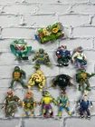 Vintage TMNT Action Figures Lot Of 15 Late 1980/early 1990s Rare Mint