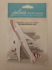 Jolees Boutique Airplane scrapbooking stickers  
