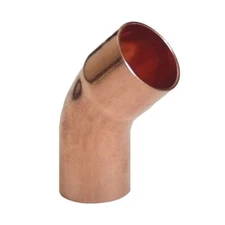 Copper Pipe Fittings 45 Degree Street Elbow 1/2" Inch - Lot of 25