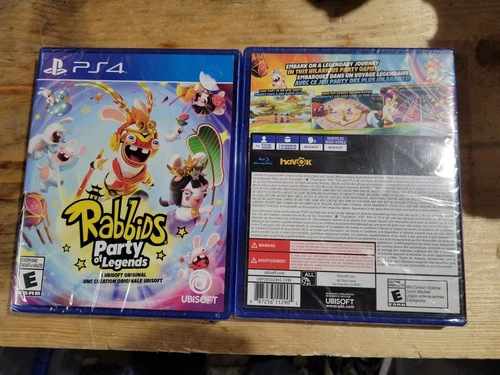 Rabbids Party of Legends PS4 Sony PlayStation 4 NEW Sealed 