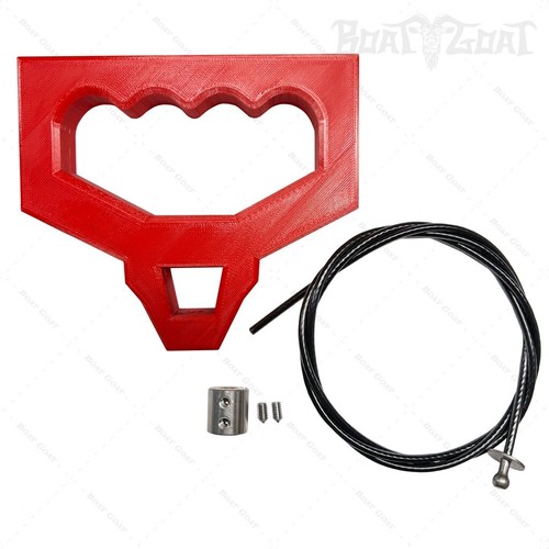 ManHandle Heavy Duty Trolling Motor Handle & Steel Cable Kit - 7 COLORS - Picture 3 of 14