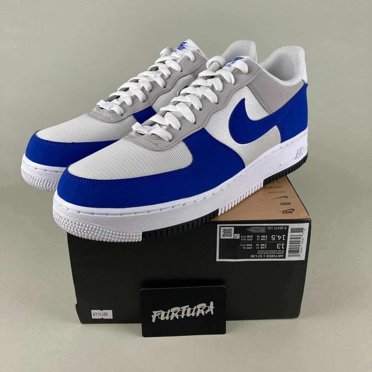 Mens Nike Air Force 1 '07 LV8 - Blue