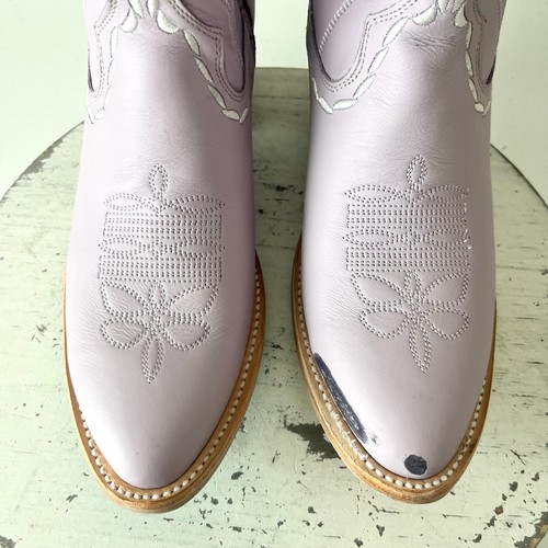 Botas de Vaquero Lane SWEET MEMORY Hasta la Rodilla Mujer 9 Púrpura Vaquera Western Alto - Imagen 8 de 14