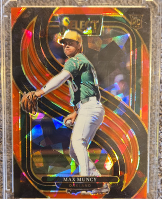 Panini 2025 Select Prizm Rookie Max Muncy #160 Serial /199 Oakland