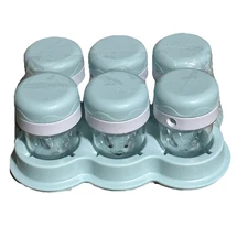 NutriBullet   - Blue - Baby Food Prep set 6 Pack Contaminers