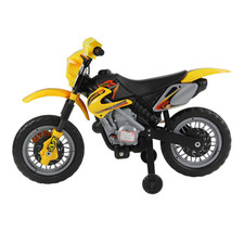 6V Kids Electric Motorbike Motorcycle Ride on for 3-6 Years Yellow
