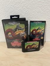 Bio-Hazard Battle (Sega Genesis, 1992) CIB Hang Tab Intact Very Good Condition