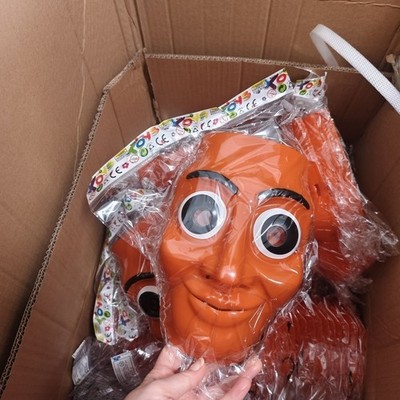 Unbranded Tung Tung Sahur Stickman Latex Mask Halloween Prank Cosplay Meme Prop