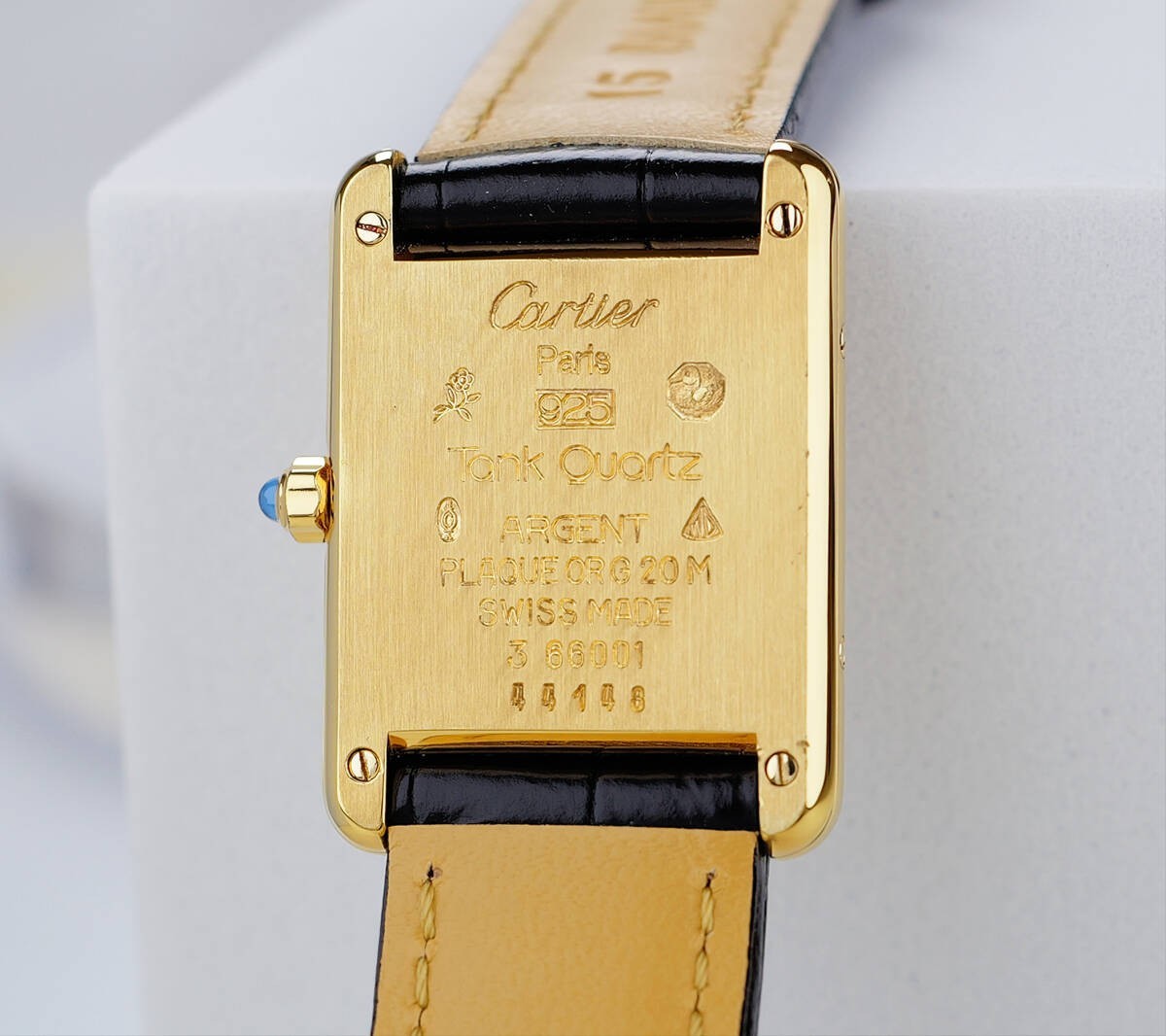 Cartier Must Tank SM Quartz Ivory Dial Watch Cartier (Vintage Watch)｜Cartier｜must de Cartier TANK SM  main image 2