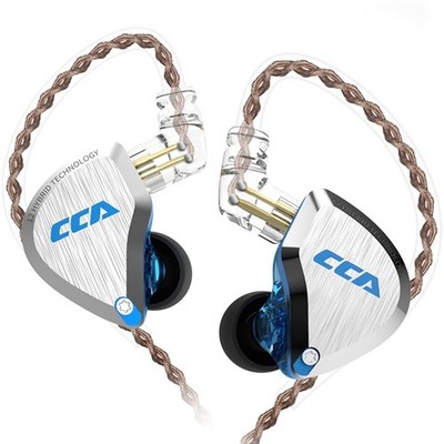 Hybrid HiFi In-Ear Monitor Headphones 5BA 1DD Noise Isolating Earbuds for Musici