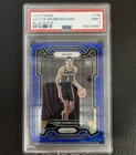 2023-24 Panini Prizm Victor Wembanyama #136RC Rookie Blue Wave PSA 9