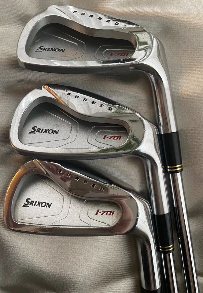 Srixon I-701 Iron Set 3-9 N.S.PRO 950GH flex Regular Right Handed Used - Image 3 of 4