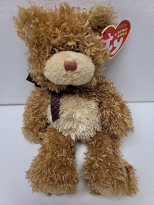 Ty Beanie Baby Beary Much Bear Internet Excl. 8.5'' MWMT Plush Stuffed Animal Toy