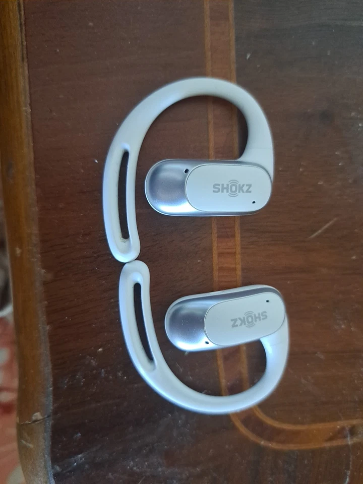 SHOKZ OpenFit Air, weiss Auricolare Wireless A clip Chiamate/Musica/Sport/Tutti - Immagine 2 di 4