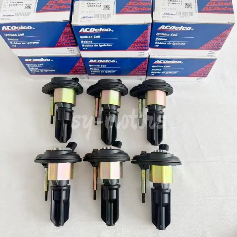 6PCS IGNITION COIL for GM ACDELCO Chevy Trailblazer GMC Canyon 12568062 OEM NEW - Image 3 of 4