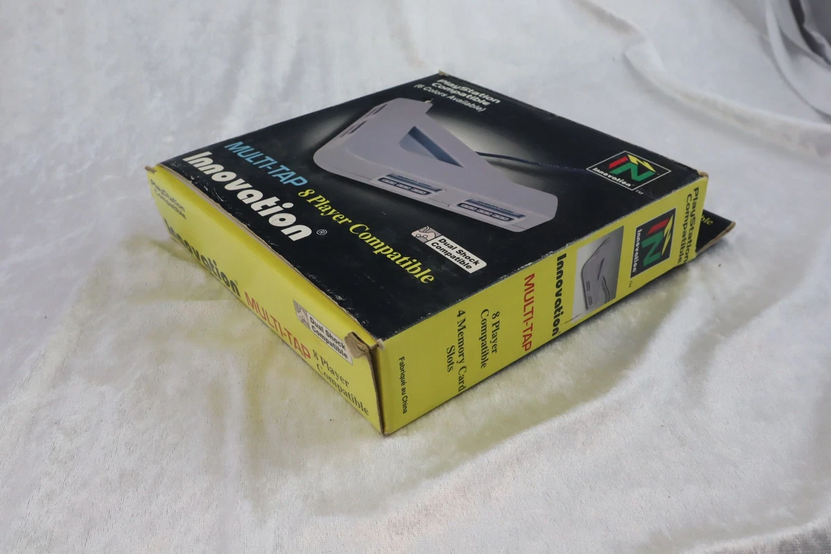 Adaptador PS1 Multi-Tap Innovation 8 jugadores embalaje original sin probar PlayStation 1