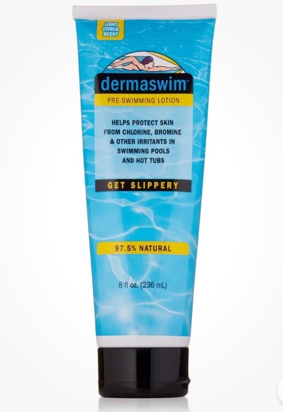 Dermaswim Loción Pre-Natación - Ayuda a bloquear el cloro y el bromo en piscinas