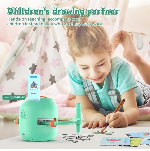 Smart Drawing Robot for Kids Montessori Educational Interactive Painting Toy NEW - Picture 3 of 6