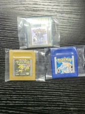 Pokemon Gold blue Crystal Version