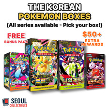 Pokemon Card Booster Box Selection Korean Ver