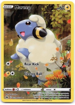 Mareep GG34/GG70 Holo Crown Zenith Galarian Gallery