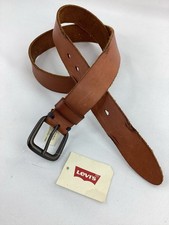 Levis Distressed Leather Belt Brown Medium SIZE 36 NWT 2011 Width 1-1/4  